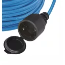 Hosszabbító 20m +60-tól -35°C-ig IP44 kültéri hőálló UV álló 3x1,5mm2 2 év garancia Emos P01520W