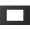 MODUL LINE díszítőkeret 3M SB fekete OL30SB(26236)