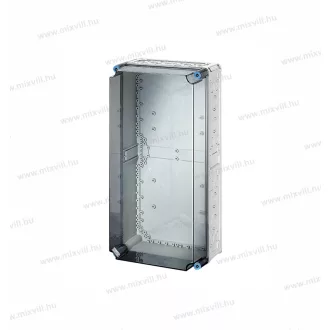   Hensel MI 70410 üres szekrény átlátszó fedéllel 275x575x191 MI70410 2000290