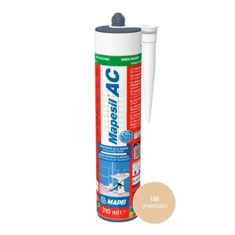   MAPEI Mapesil AC 138 mandula 310ml ecetsavas szilikon hézagkitöltő 4813842IT penészálló rugalmas töm
