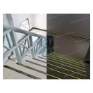 Ragasztószalag, csúszásmentes, foszforeszkáló/fekete, 5mx50mm 11088C