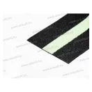 Ragasztószalag, csúszásmentes, foszforeszkáló/fekete, 5mx50mm 11088C