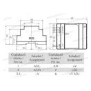 XBS ETR-45/12 Elektronikus transzformátor 42W 12V DC 3,5A.