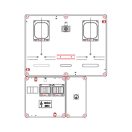 PVT 6075 Á-V Fm-SZ U Egy felhasználási helyes M63.80A és V32A mérés szabadvezetékes CSP24.E125