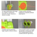 OP270-01 UniQ gipszkarton szerelvénydoboz légmentes halogénmentes 74mm 73mm mély 850°C hőálló