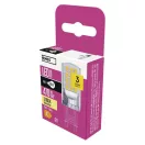 LED izzó G9 JC 4W 470lm 3000K 320° vil.szög Emos ZQ9544 3 év garancia