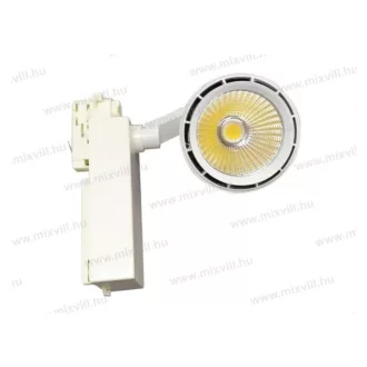   V-TAC SKU-1229 Led Track Light Sines Lámpa fehér33W 4000K 2300lm 220-240V 22° világítási szög
