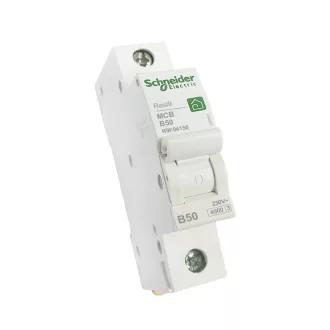   Schneider Electric 1 pólusú 50A B Resi9 4,5 kA kismegszakító R9F04150