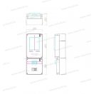 PVT 3075 Fm-SZ egy felhasználói helyes mindennapszaki mérés M63.80A szabadvezetékes, CSP21.E016