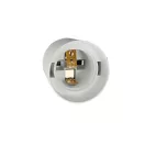 E27 foglalat műanyag fehér lengő F4.0107 SE270 301 