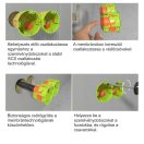 OP201-01 Qnect gipszkarton szerelvénydoboz légmentes halogénmentes átmérő 74mm 62mm mély hőálló 850°