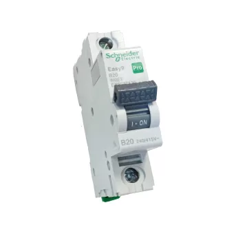   Schneider SE EZ9F27120 EASY9 PRO 6 kA kismegszakító 1 pólus B, 20A Schneider Electric