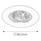Rábalux 1089 Spot relight fix GU5.3 szatén króm ("A++"-"E" energiaosztály)