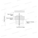 Celo apolo FK-HS gravitációs rugós dűbel anyával, alátéttel 94100FKHS