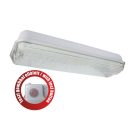 EL-LED-M-L LED vészvilágító, menekülési útirány jelző vészkijáratjelző LifePO4 IP65