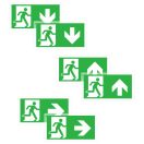 EL-LED-219/16-M-L álmennyezetbe építhető süllyeszthető LED vészvilágító LiFoPO2 IP20 