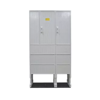   Csatári Plast PVT-K-L Á-V-H Fm-U 1/3 fázisú kombinált villanyóra szekrény lábazattal földkábeles CSP24.ES149