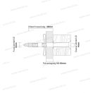 Celo apolo HR nylon szárnyas gipszkarton tipli 9840HR