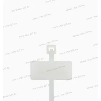   Cobra 961002 natúr színű felíratozható kábelkötegelő 210x2,5mm