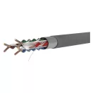 FTP kábel CAT.6 4x2xAWG23 PVC 650Mhz vörösréz, beltéri 305m S9231 