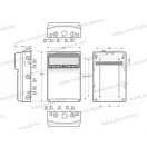 ELO 16/83/A Csatlakozó szekrény IBA325 IBA165 4db IBA2+F 3P32C 3P16C 4db 1P16AC 4P63A vezetékezés nélkül GYD