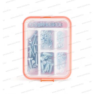   HANDY 04288 Metrikus csavar készlet (csavar, alátét, anya) - 90 db-os