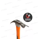 HANDY Professzionális ács kalapács, mágneses fejjel 270g, edzett acél (HRC 48-57) 10429C