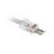 Átmenő CAT5e RJ45 moduláris dugó 8P8C kivitelben