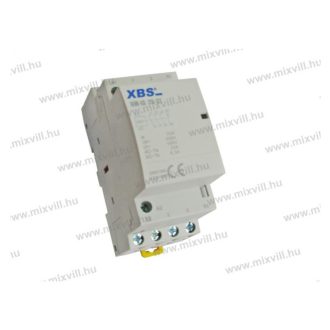   XBS NM-IS 25-31 Kontaktor 3záró+1nyitó 25A 2 modul 230V AC