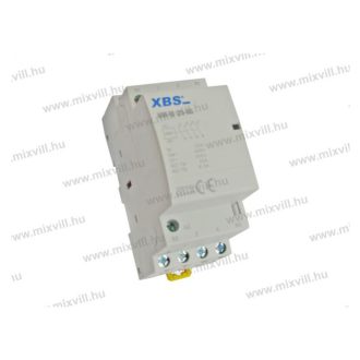 XBS NM-IS 25-40 Kontaktor 4záró 25A 2 modul 230V AC