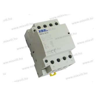   XBS NM-IS 40-31 Kontaktor 3záró+1nyitó 40A 3 modul 230V AC