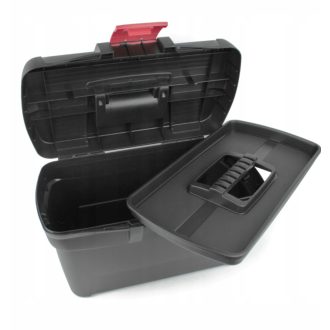   Curver Herobox Basic szerszámosláda 13" fekete/piros 193601 02898-888-02