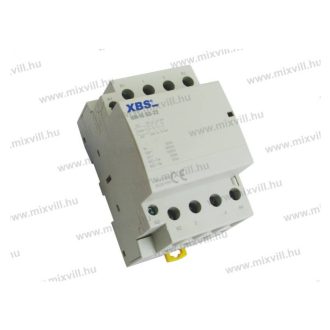   XBS NM-IS 63-22 Kontaktor 2záró+2nyitó 63A 3 modul 230V AC