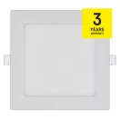 Süllyesztett négyzet alakú LED panel 12,5W 170x170mm 4000K 1050lm alumínium NEXXO ZD2135 Emos