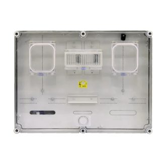   Csatári Plast CSP24.T160 PVT 6045 Á-V Fm-CS-U mérőszekrény M63A / V32A 1 felhasználási hely csoportos mérőhely