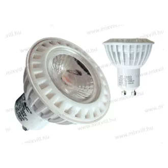   V-TAC SKU-1603 6W 240V GU10 COB LED izzó 450 lm 3000K meleg fehér 110° A+energiaosztály