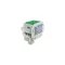 Omu system TB62516PE 25/16mm2 1 pólus zöld ónozott fővezetéki leágazókapocs főv:2x2.5-25mm2 leág:4x2.5-16mm2