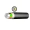 NAYY-J 4x95 alumínium földkábel 0,6/1kV fekete