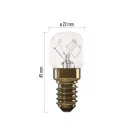 Emos Z6911 izzó T22 E14 15W 58lm 300°C hőálló sütőizzó 230VAC
