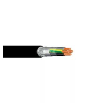   2YSLCYK 4x35 motorbekötő kábel réz árnyékolással 0,6/1 kV fekete