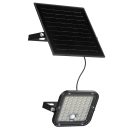 OMU Lighting SOL-NRE-10W szolar LED reflektor 10W 1500lm 2CCT mozgaserzekelő távirányítóval fekete