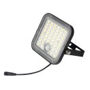 OMU Lighting SOL-NRE-10W szolar LED reflektor 10W 1500lm 2CCT mozgaserzekelő távirányítóval fekete