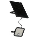OMU Lighting SOL-NRE-30W szolar LED reflektor 30W 4800lm 2CCT mozgaserzekelő távirányítóval fekete