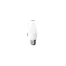 Emos ZQ3111 LED izzó gyertya E27 4,1W 350lm 4000K 210° vil.szög. semleges feh. 3év garancia