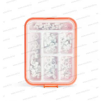 HANDY 04282 kábelrögzítő készlet - 5-10 mm, 125 db-os