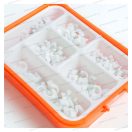 HANDY 04282 kábelrögzítő készlet - 5-10 mm, 125 db-os