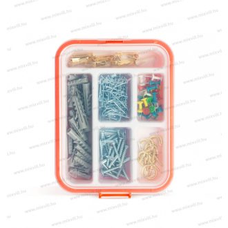   HANDY 04283 Háztartási barkács készlet - tipli, szeg, kampó - 266 részes