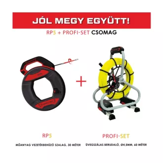  Runpotec "Jól megy együtt" /RUNPO5 30m, 60m üvegszálas berudaló Profi Set (111200)