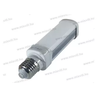   V-TAC SKU-4115 E27 PL 6W led fényforrás 485lm 4500K semleges fehér 240V