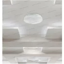 V-TAC SKU-7604 mennyezeti lámpa, csillagfénnyel, 18W, 1080lm, CCT 3000-6400K